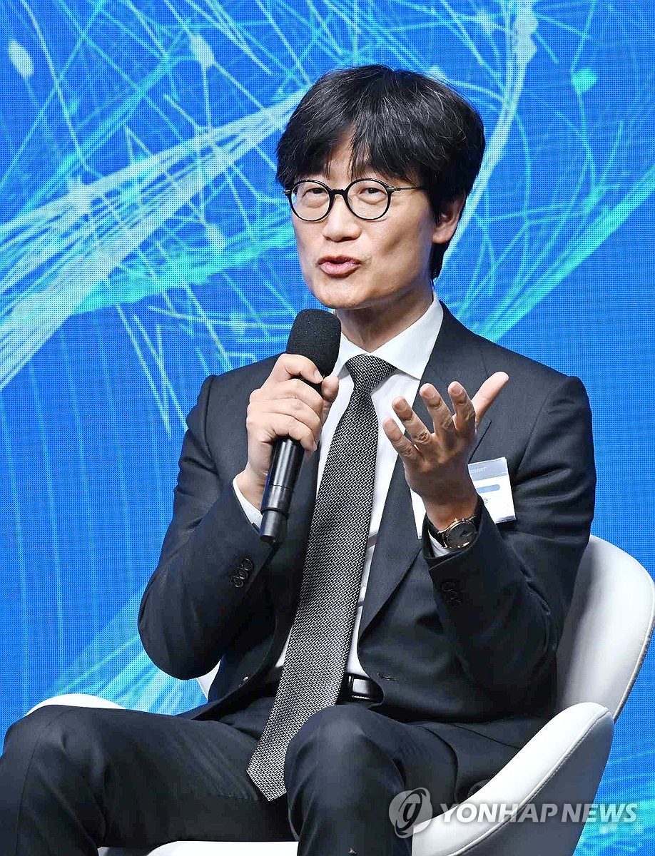 발언하는 이해진 네이버 이사회 의장