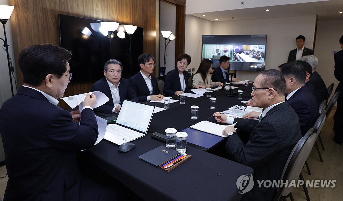 이재명 대통령, 브라질에서 대수보 주재