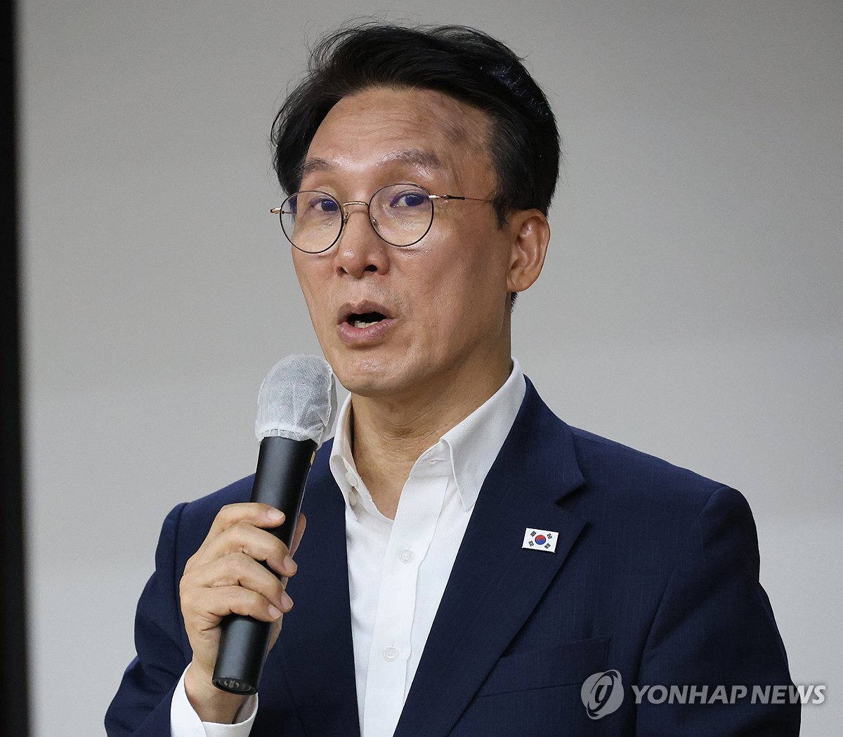 충북 당원 간담회 참석한 김민석