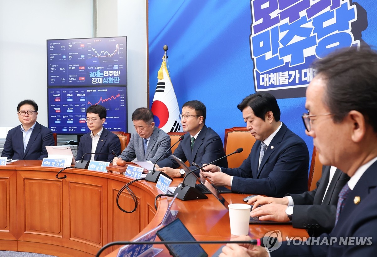 발언하는 한병도 대표 직무대행