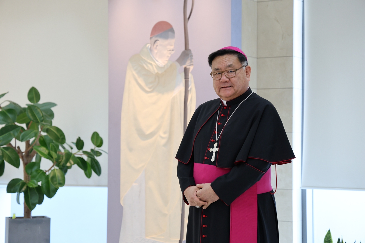 서울 세계청년대회 조직위원회 이사장 이경상 주교