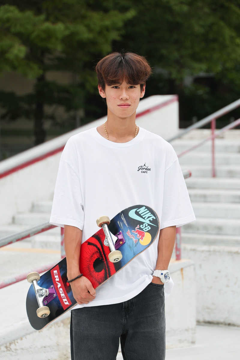 스케이트보드 '간판 스타' 강준이