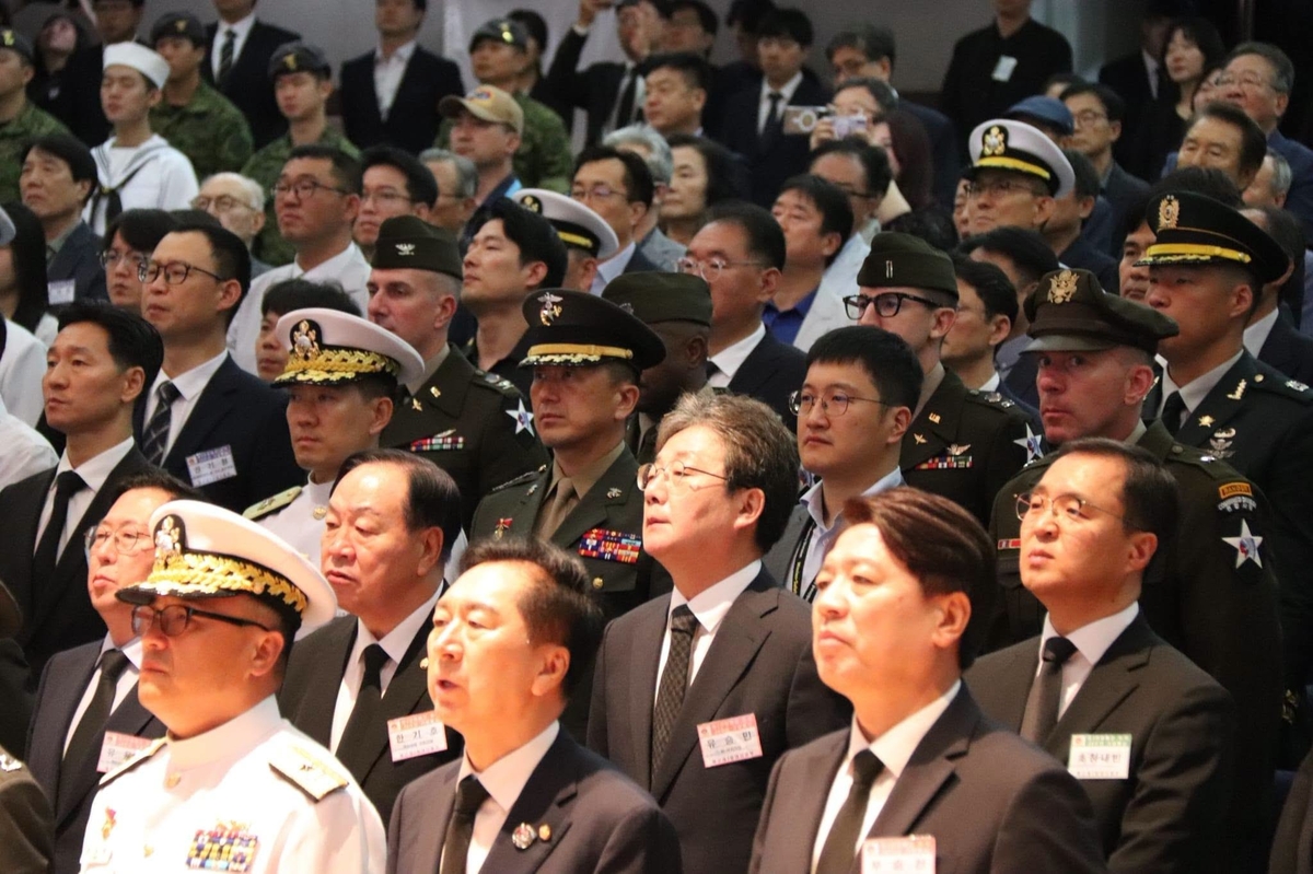 평택 2함대사령부에서 개최된 '제2연평해전 승전 24주년 기념행사'