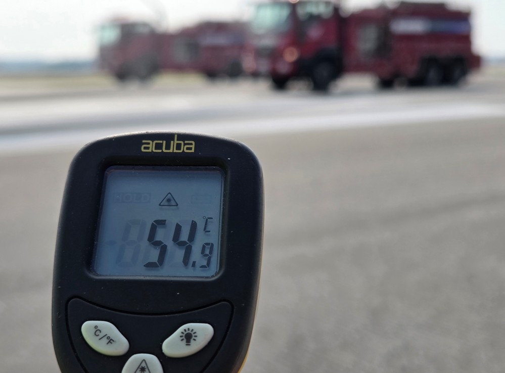 인천공항 1활주로 54.9도