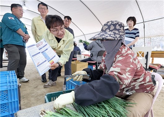 충남 예산군 폭염 농작업 현장 점검