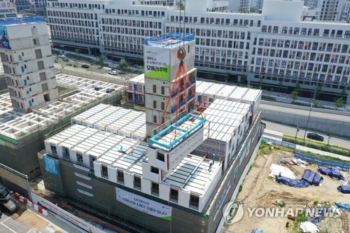 모듈러 공법을 활용해 짓는 세종시 6-3생활권 공공임대주택