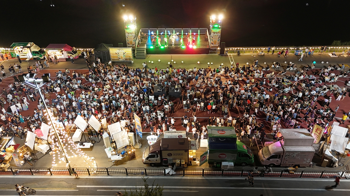 지난해 동대문구 맥주축제 모습