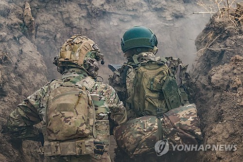 훈련중인 러시아군