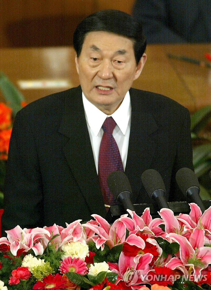 주룽지 전 중국 총리 