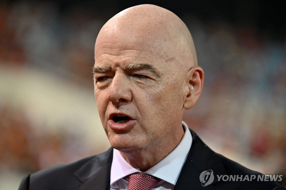 잔니 인판티노 FIFA 회장