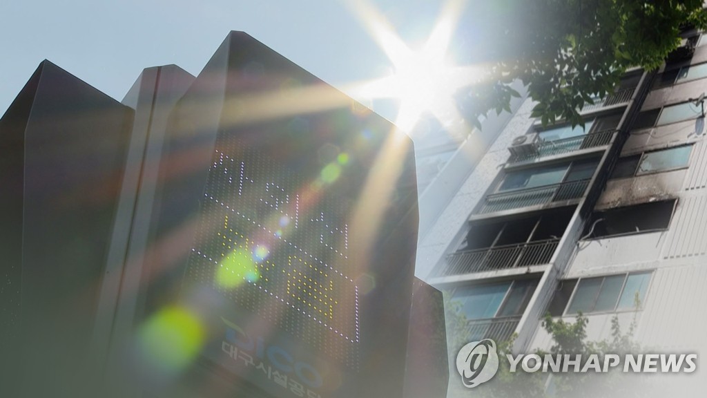 정전 이어 화재 피해까지…곳곳서 온열질환자도 속출 (CG)