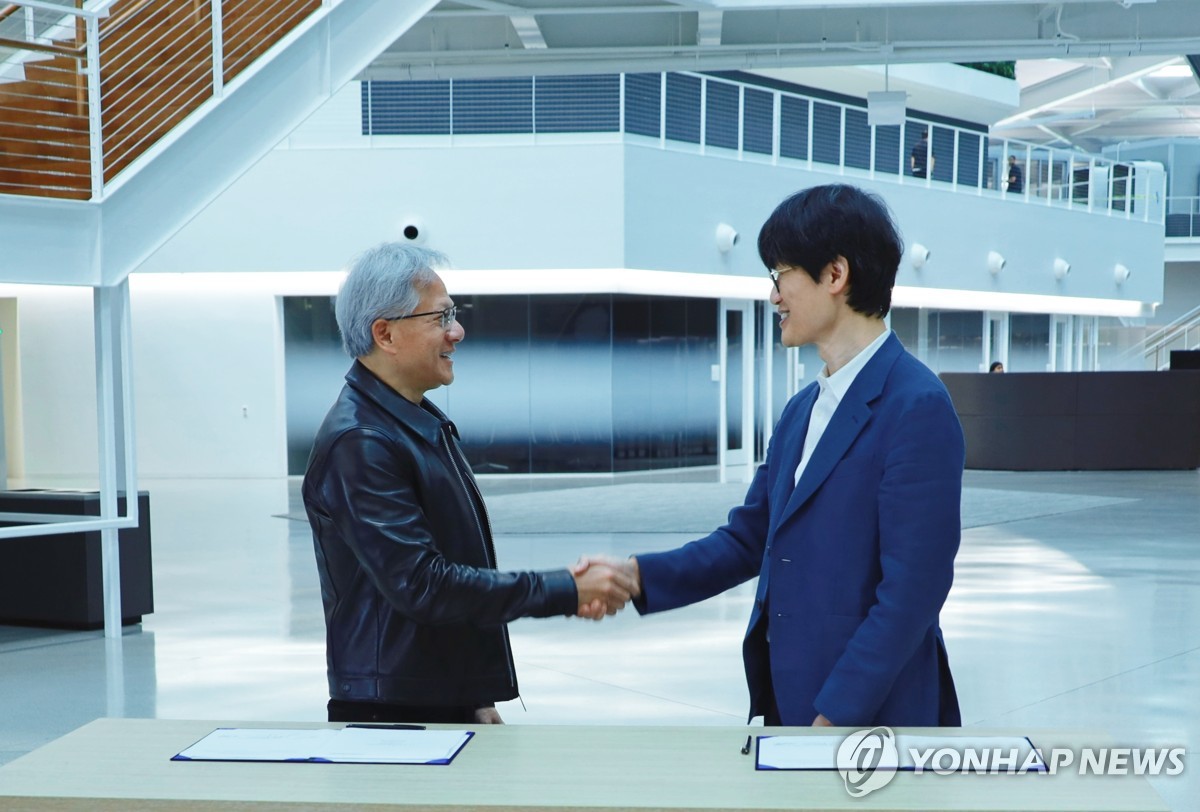 이해진 의장과 엔비디아 젠슨 황 CEO
