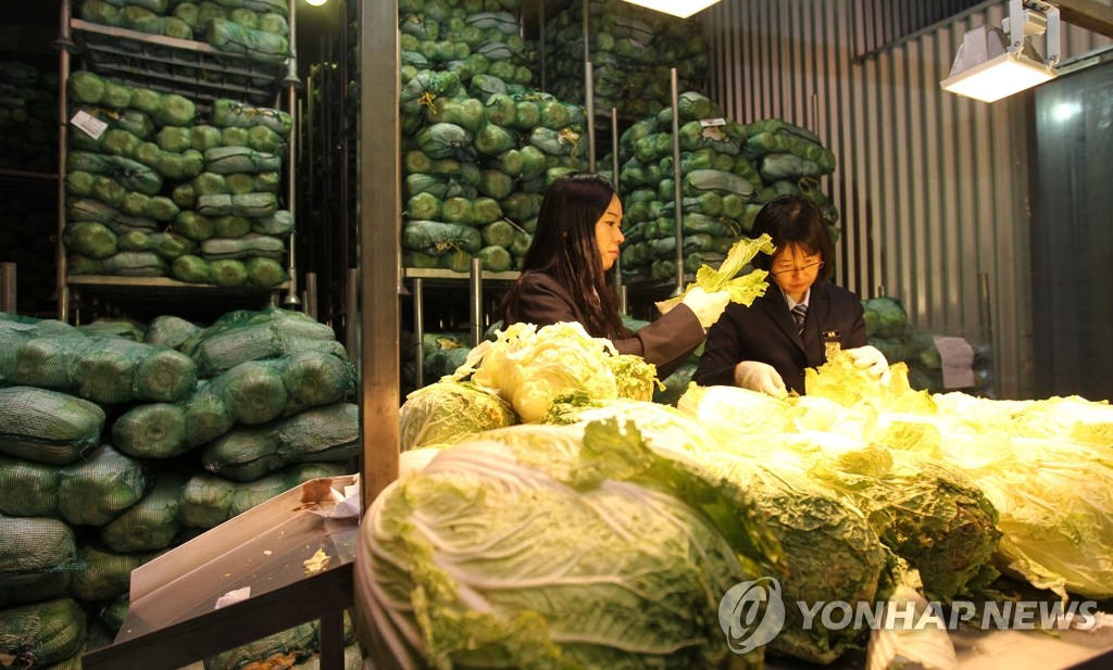 중국산 배추 검역
