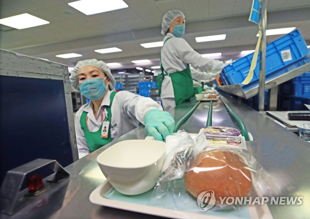 기내식 작업장 ※ 기사와 직접 관련 없는 자료사진입니다.