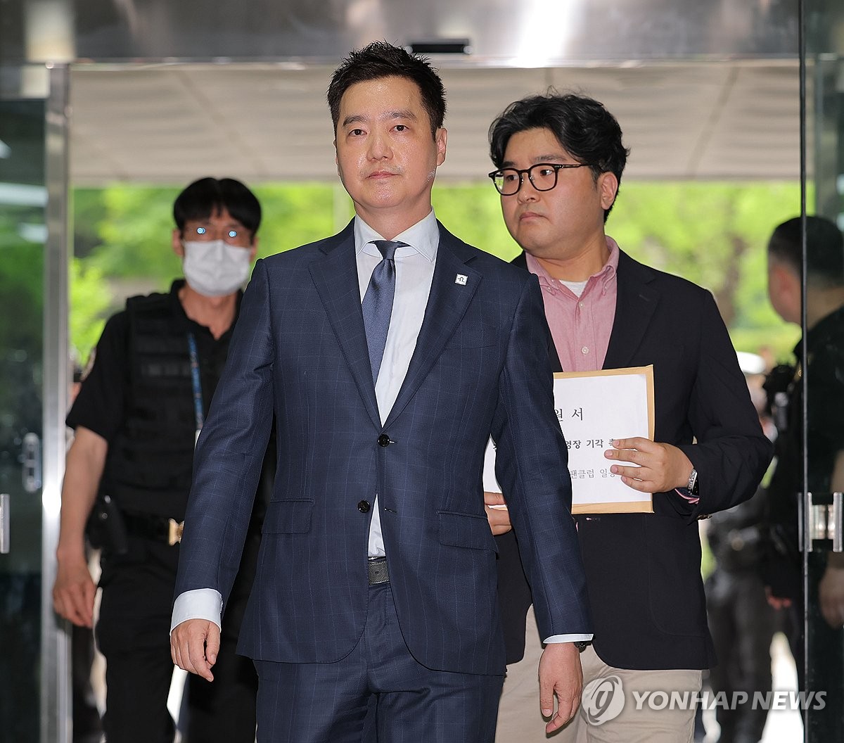 지난 5월 영장실질심사 출석하는 김세의 가세연 대표