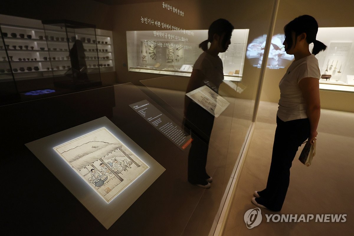 '우리들의 밥상'에서 만나는 김홍도의 작품