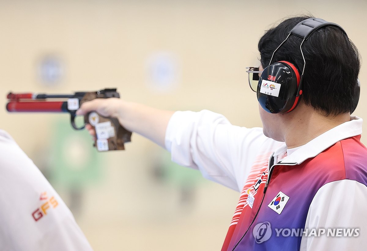 훈련하는 소승섭