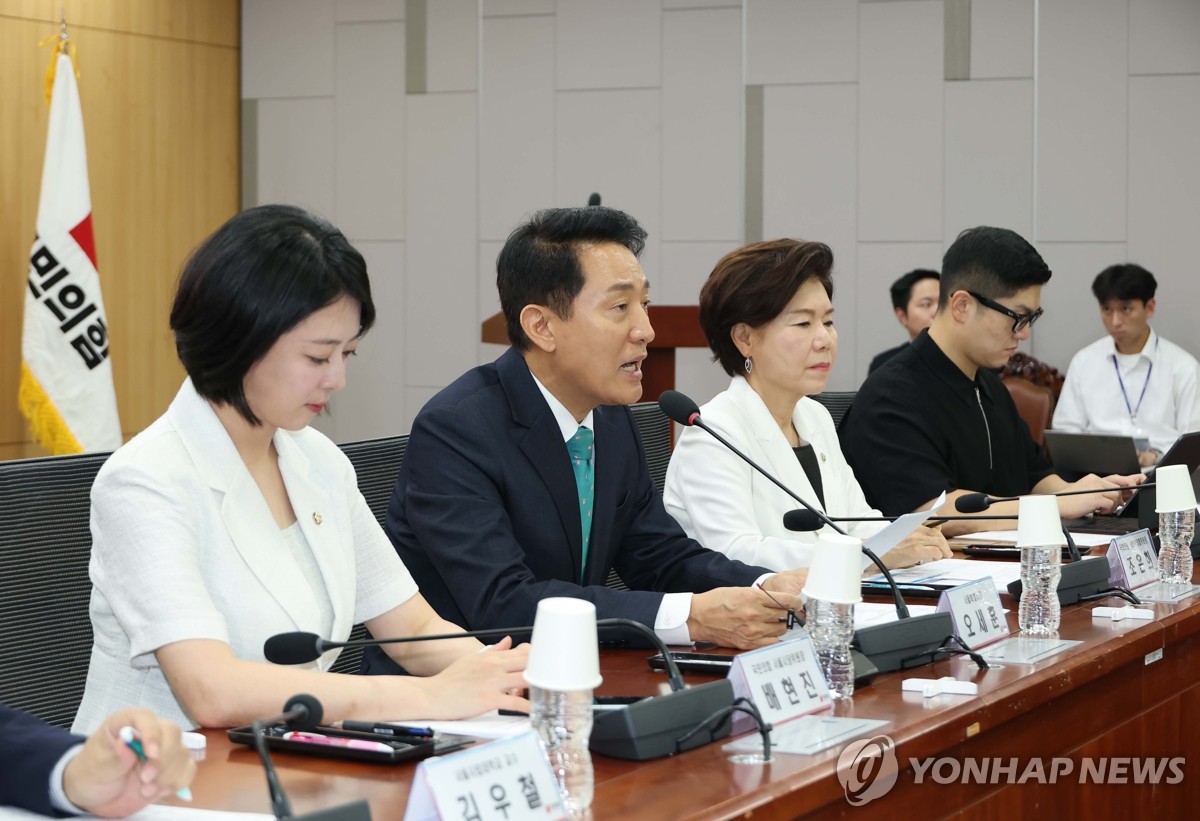 오세훈 서울시장, 8.13 부동산 대책 토론회에서 발언