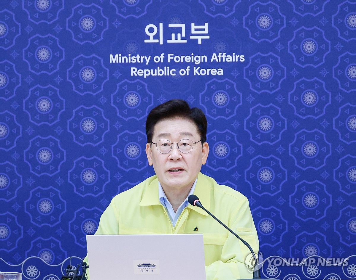 이재명 대통령, 네팔 홍수 대응 긴급회의 발언