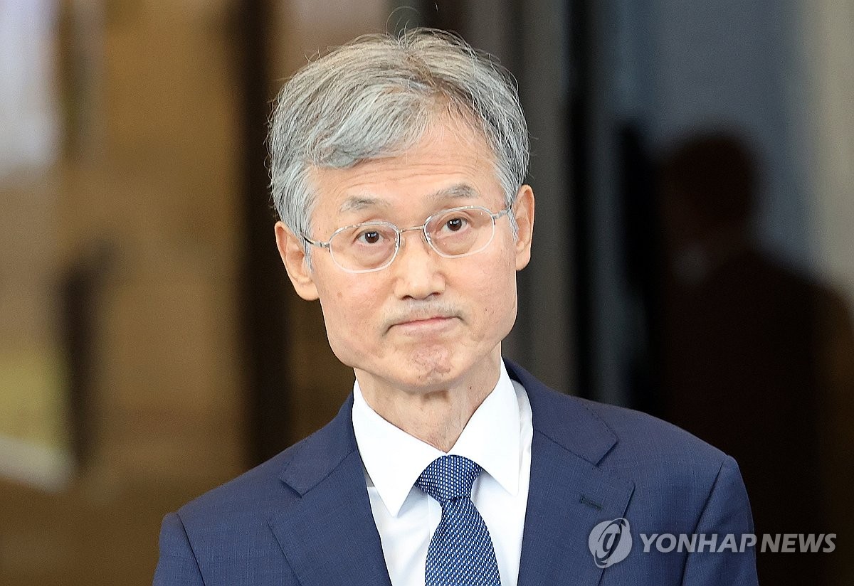 퇴근하는 조희대 대법원장