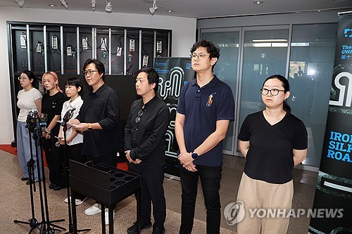 광주비엔날레 철수 의사 밝히는 중국 전시팀