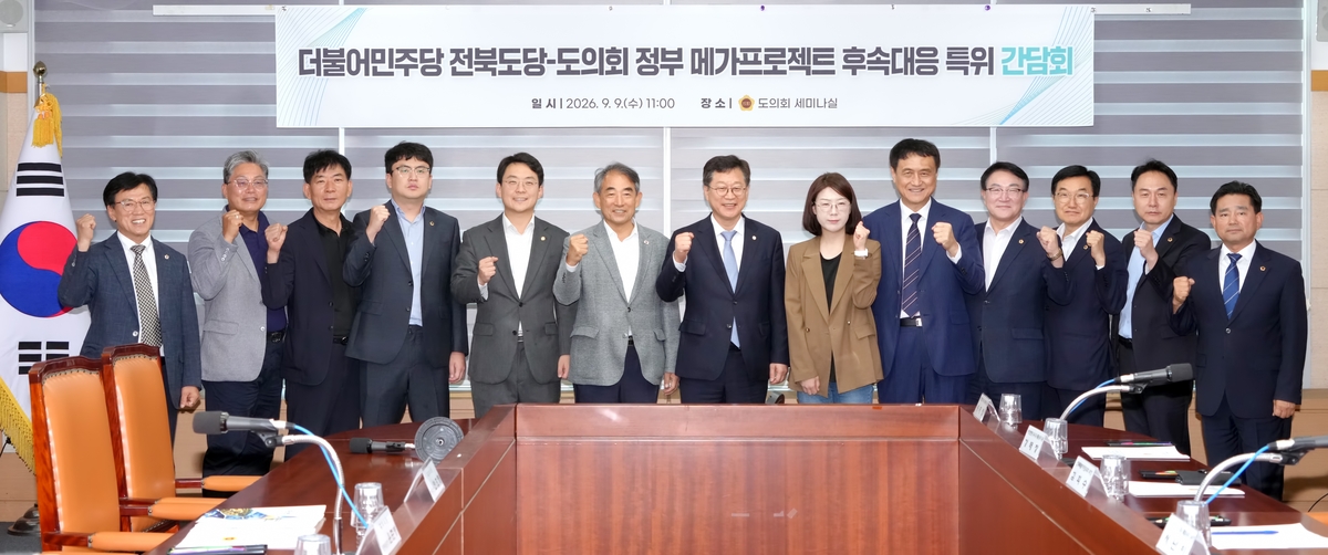 정부메가프로젝트 후속대응 특별위원회 간담회