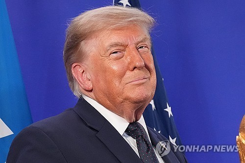 도널드 트럼프 미국 대통령
