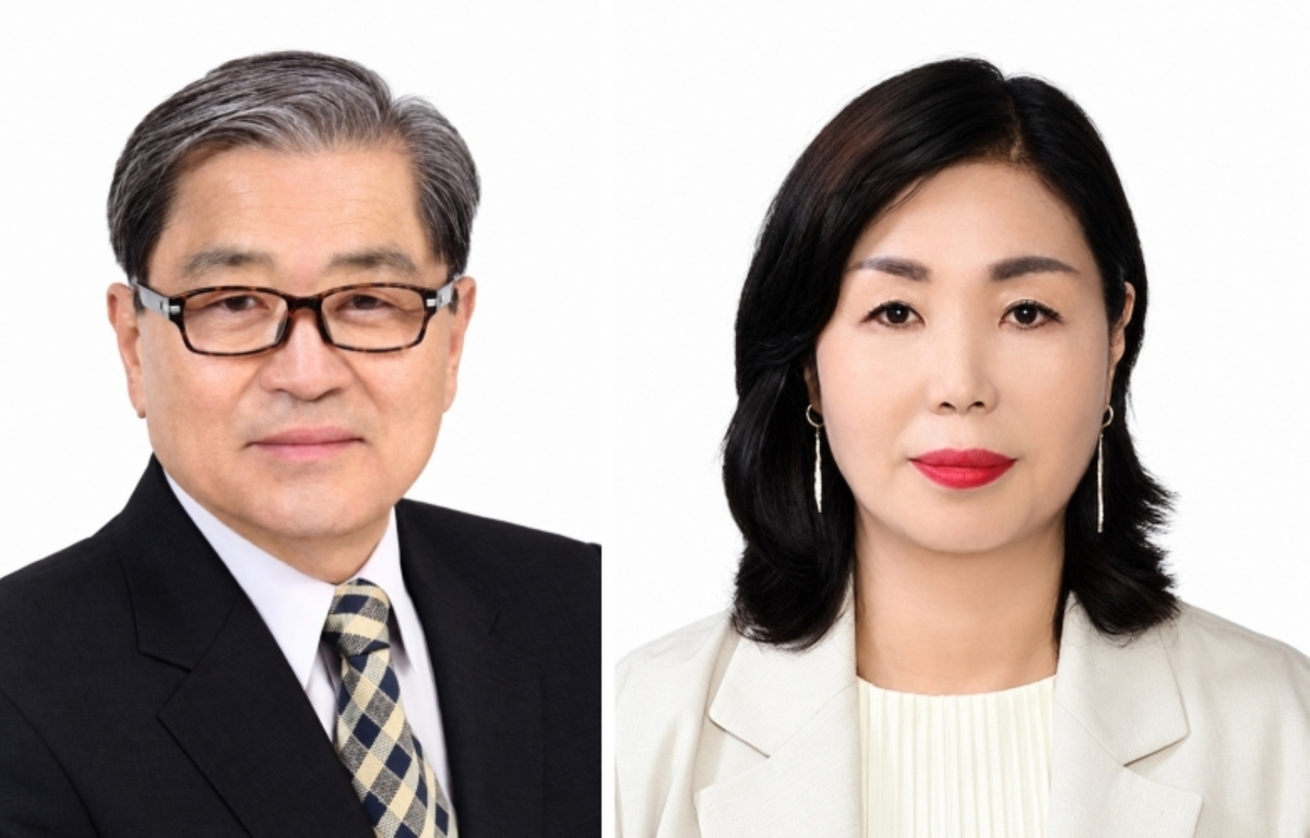 삼척시민상 대상 박재옥(왼쪽)·본상 이갑수