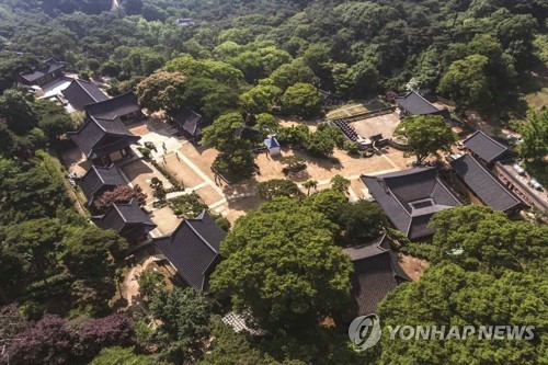 인천 강화군 전등사 전경