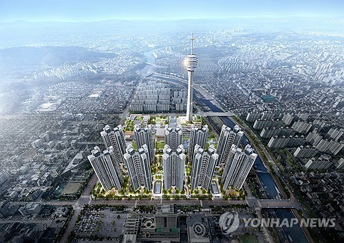 전주 관광타워복합개발사업 조감도