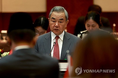 왕이 중국 외교부장