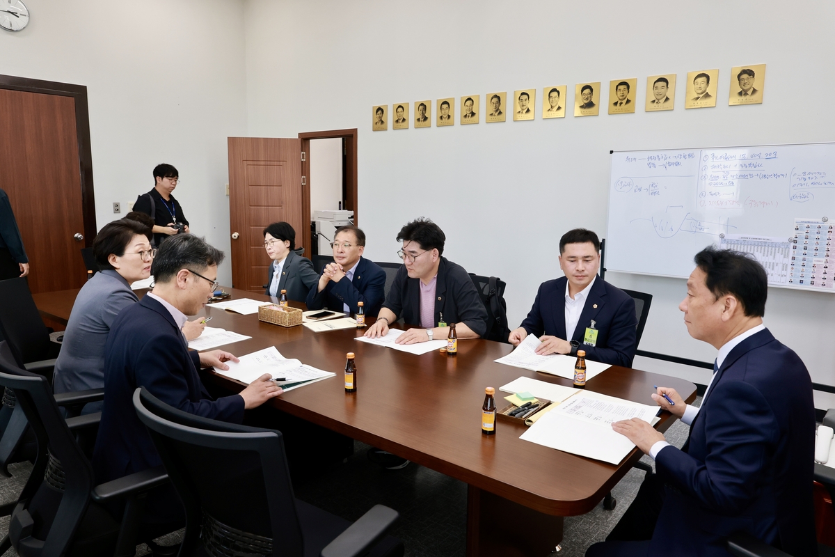 전남광주시의회 기재위원들, 국회서 국비확보 활동