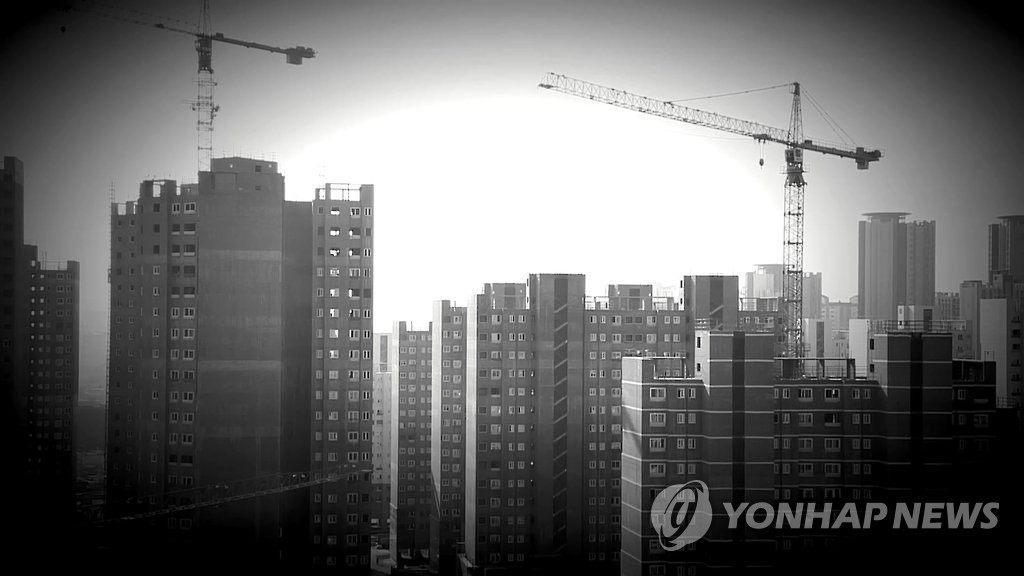 아파트 신축 공사 현장