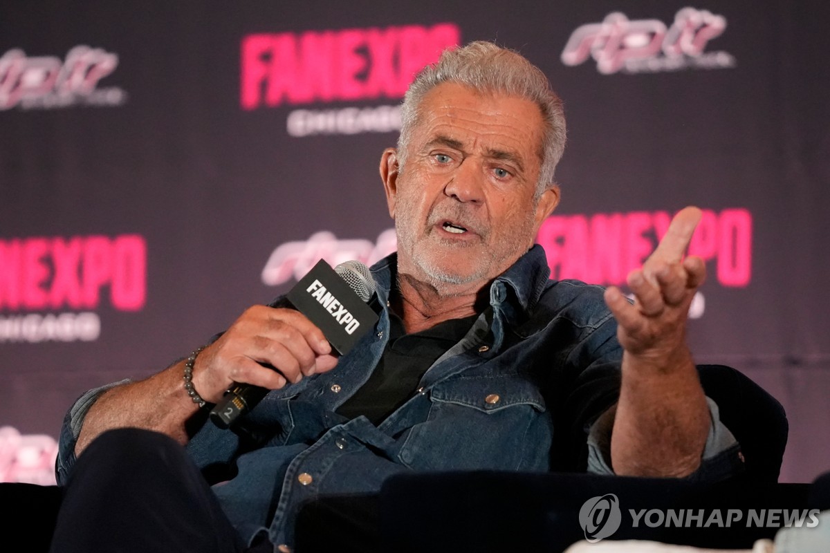 캐나다 토론토에서 열린 팬 엑스포 행사에 참석한 배우 멜 깁슨