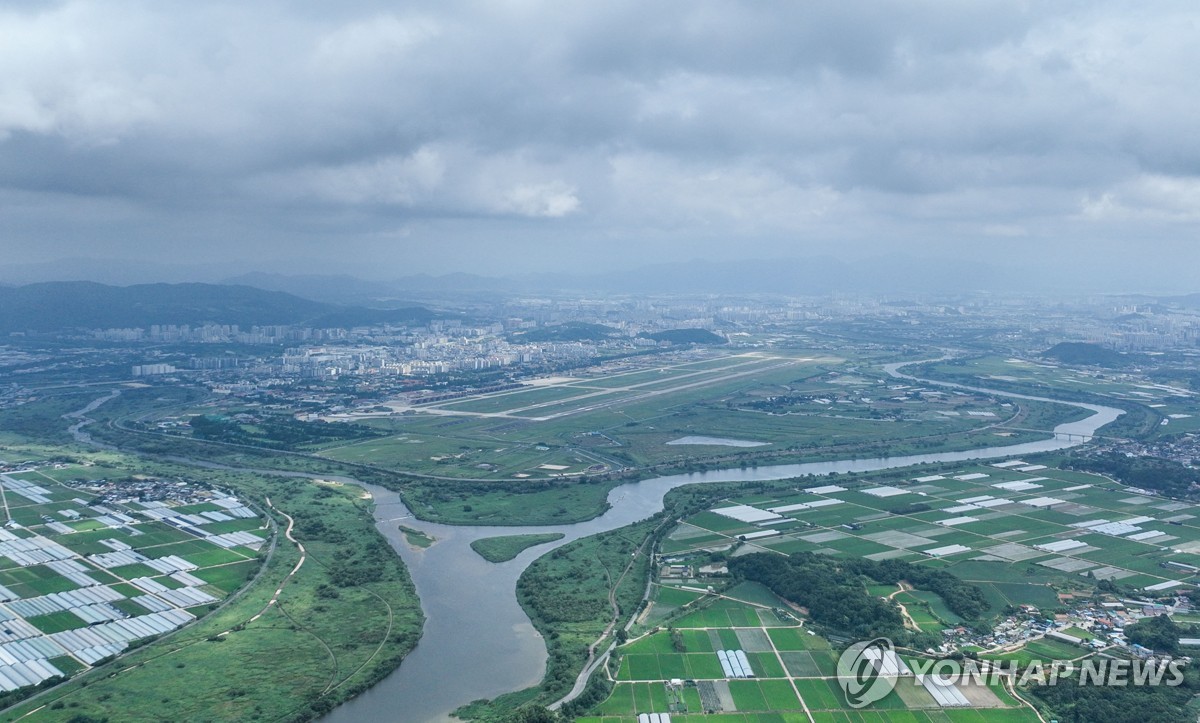 호남 반도체 클러스터 부지로 선정된 광주 군공항