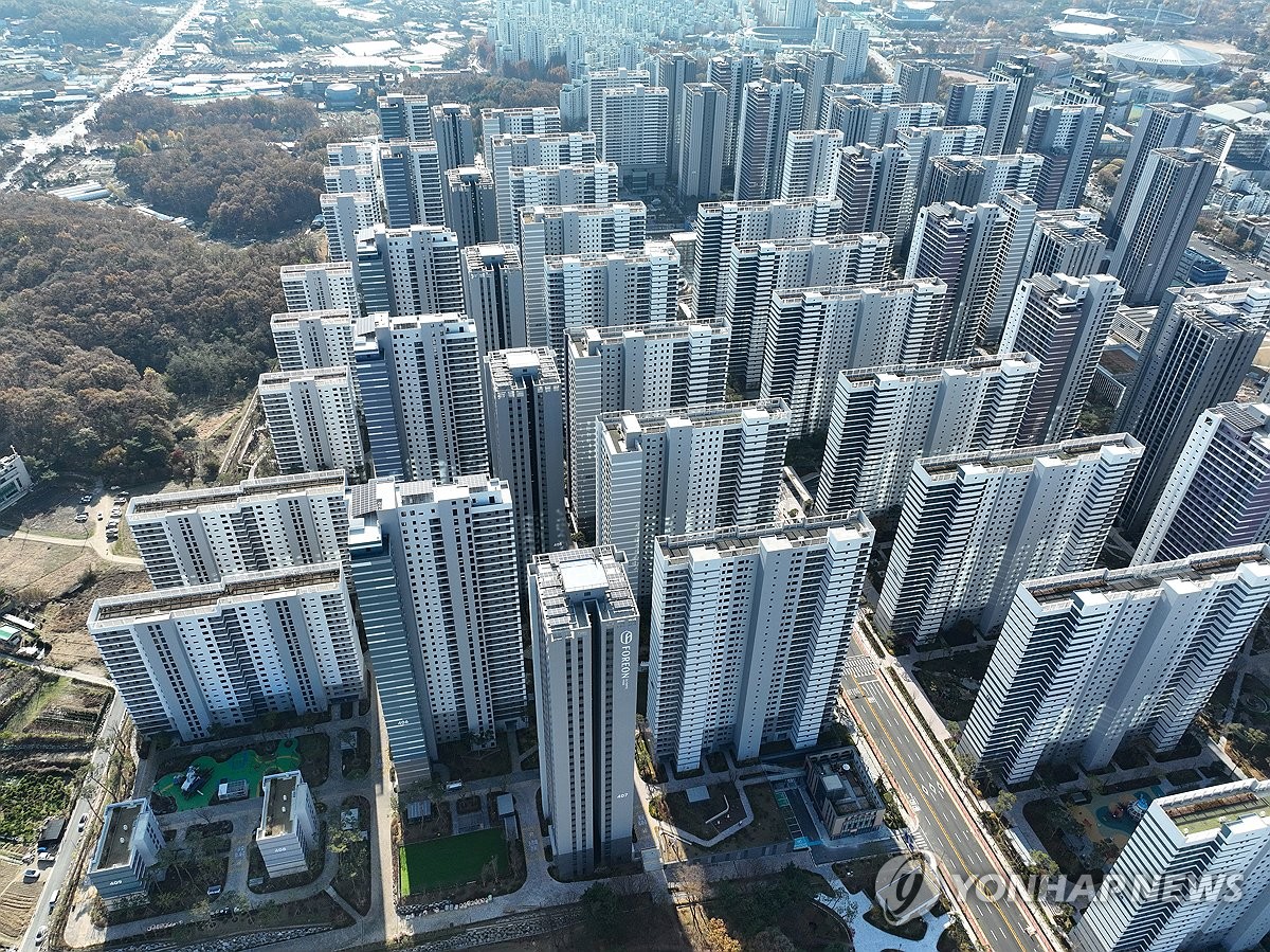 강동구 올림픽파크포레온 전경