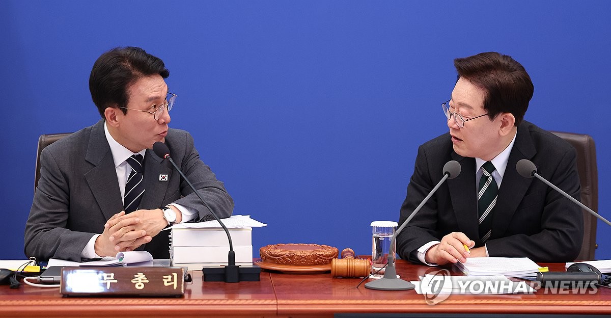 이재명 대통령과 김민석 총리