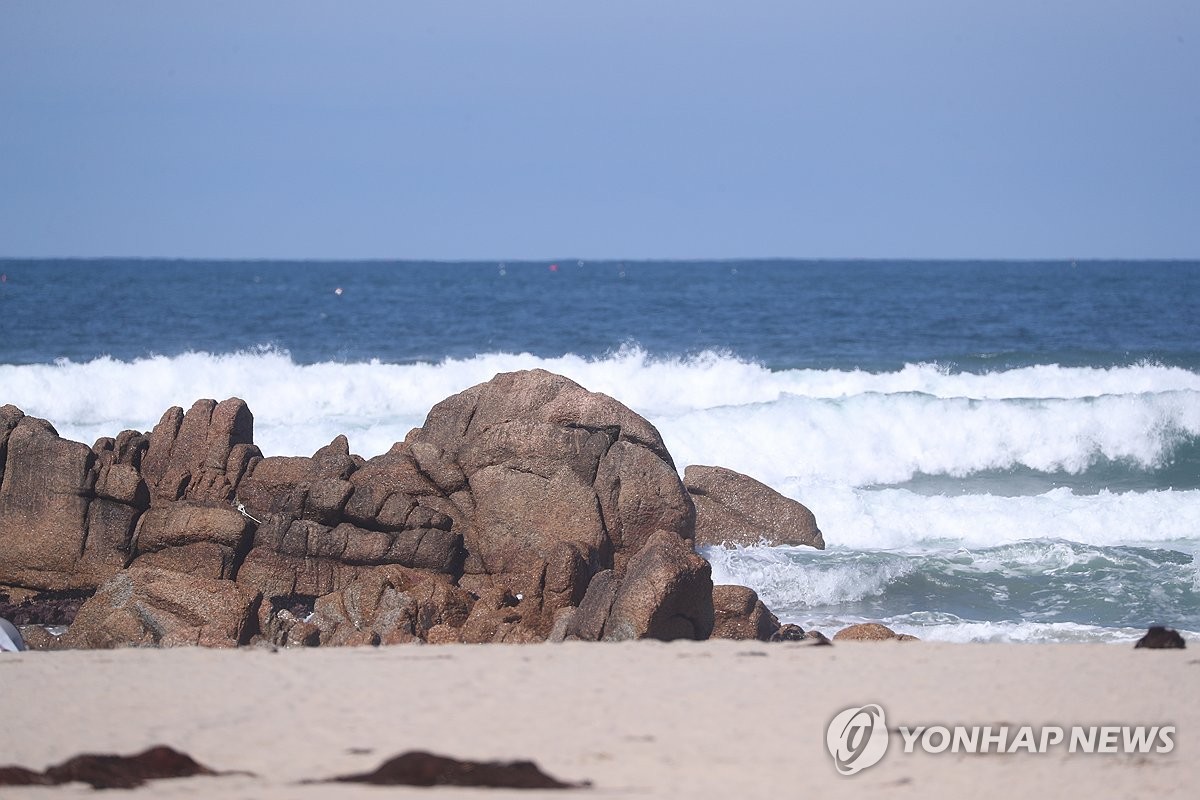 갯바위 사진. 본문과는 직접적인 관련 없음
