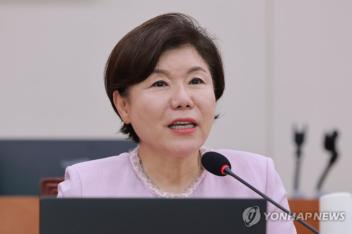 인사말하는 문체위 야당 간사 조은희 의원