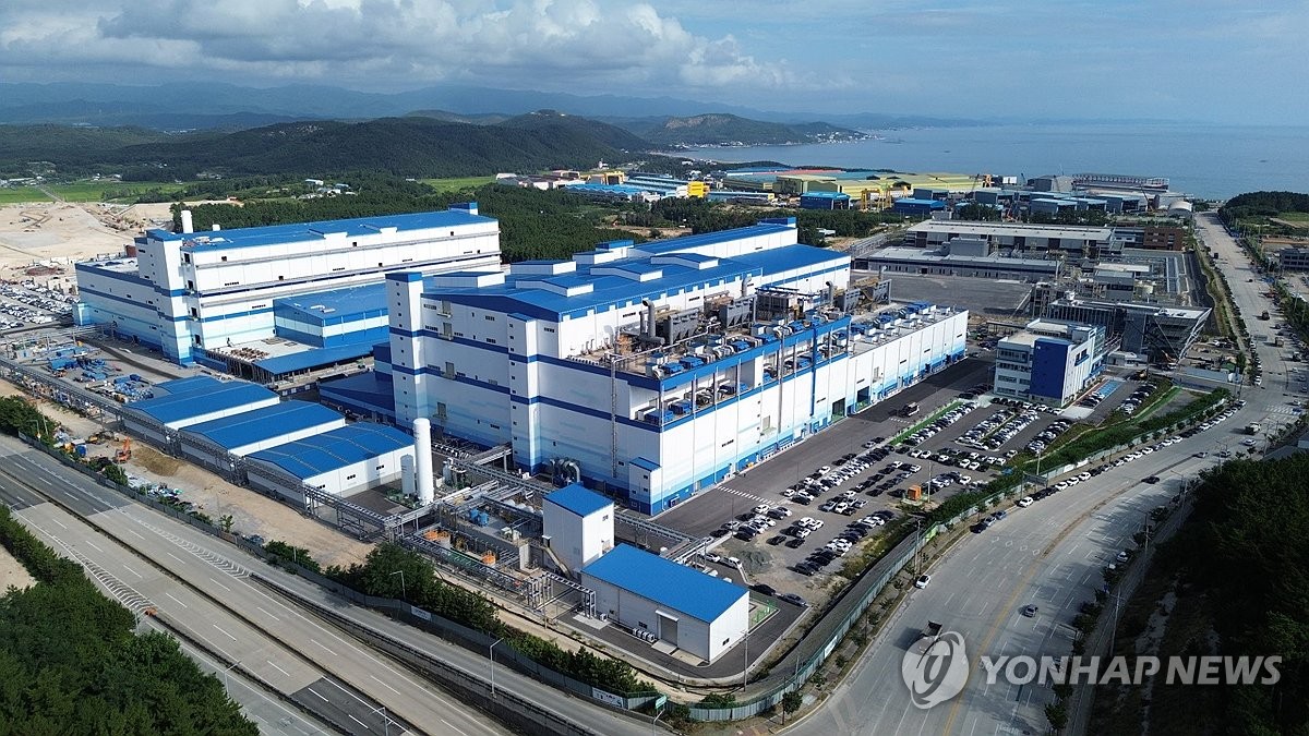 포항 영일만 4산단에 위치한 포스코퓨처엠 포항 양극재 공장