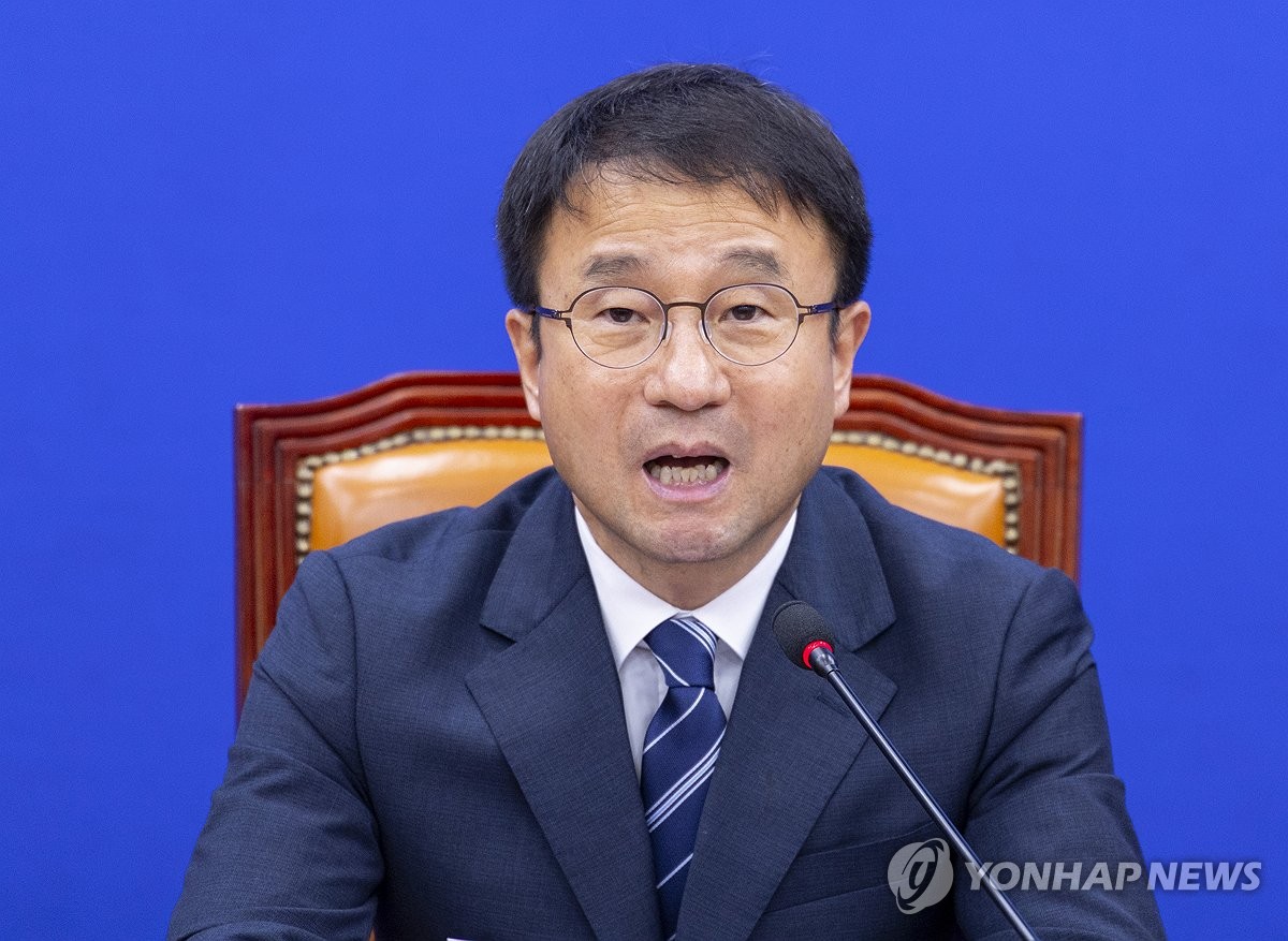 한병도 원내대표, 원내대책회의에서 발언