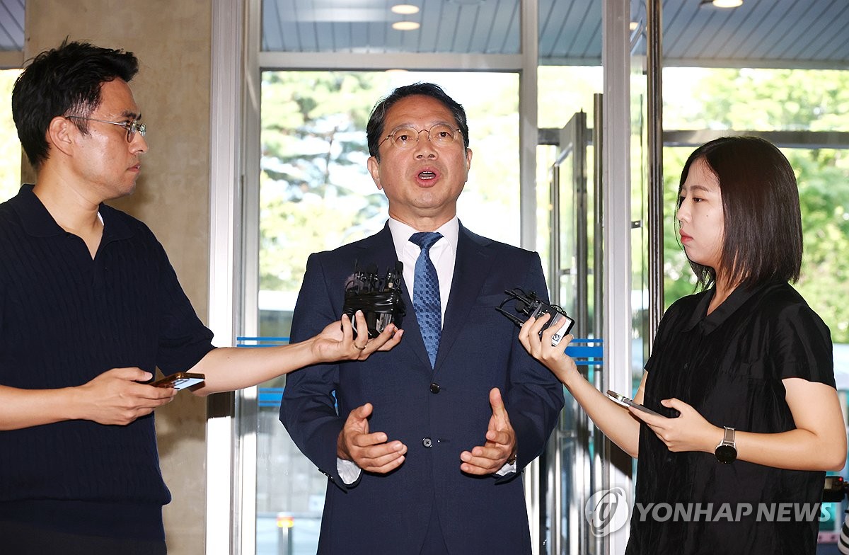 발언하는 김승원 법무장관 후보자