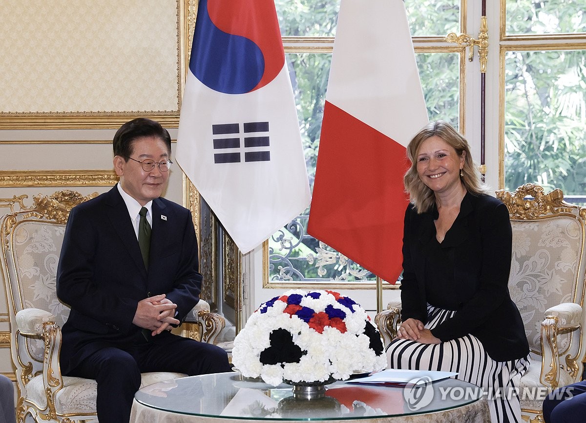 이재명 대통령, 프랑스 하원의장 면담