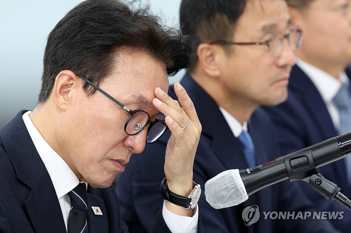 김민석, 고심