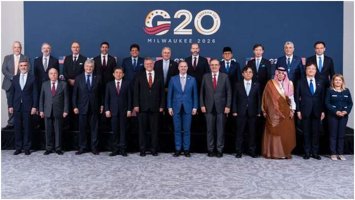 주요 20개국(G20) 통상 장관 회의 기념 촬영