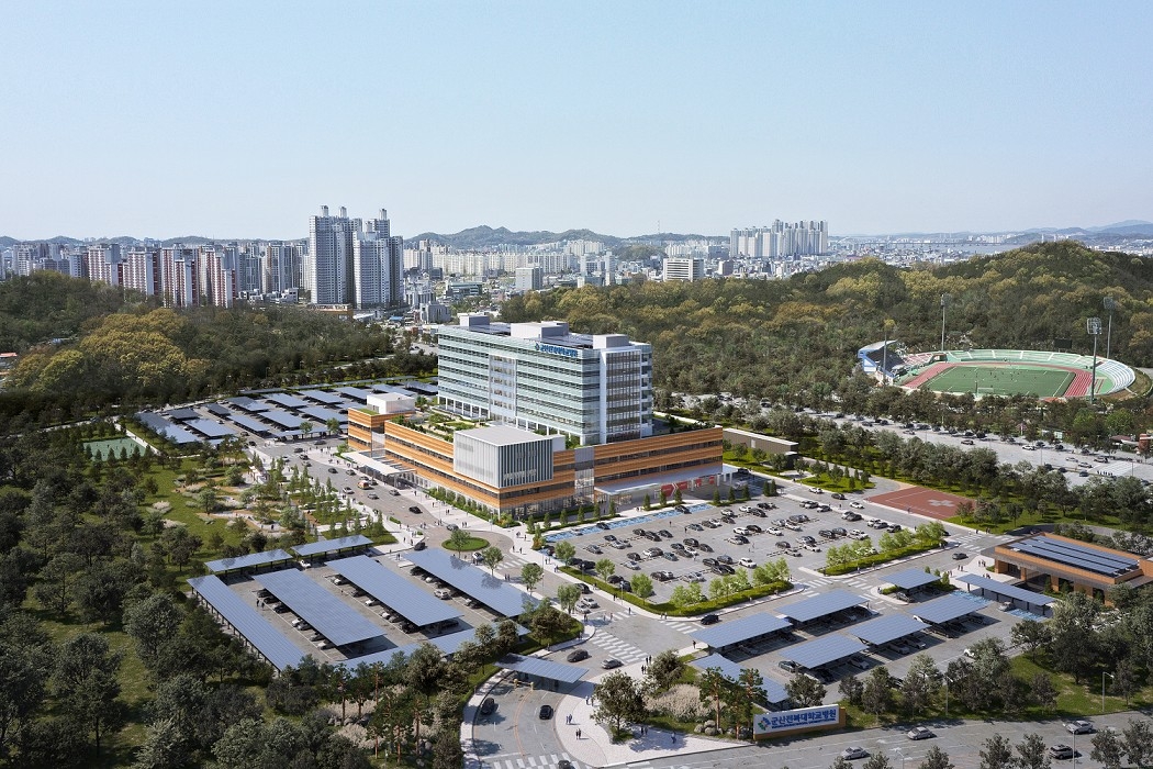 군산전북대학교병원 조감도