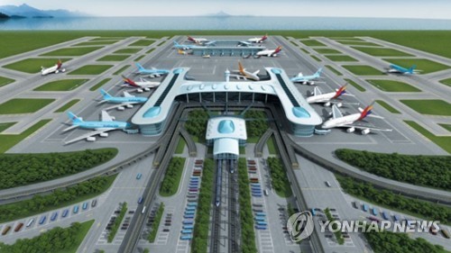 새만금국제공항 조감도