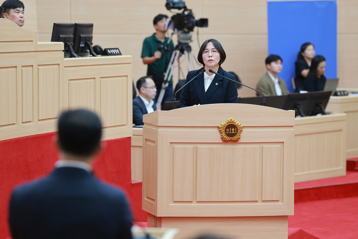 이귀순 전남광주시의원, 시정질문
