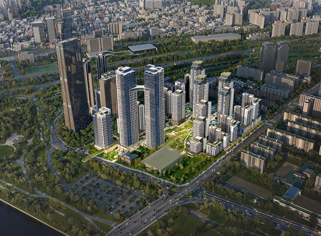 여의도 시범아파트 재건축 조감도