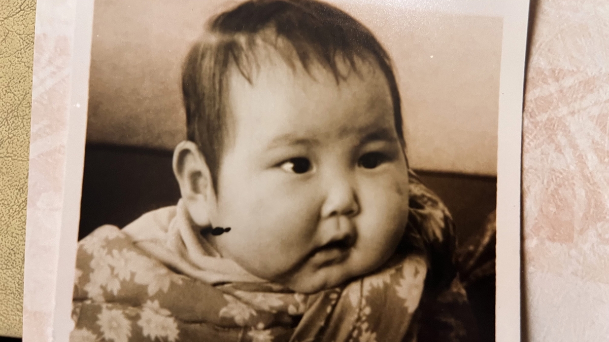 미국 입양 한인 서경인 씨의 어릴 적 모습